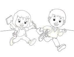 Apalagi kalau gambar mewarnai nya sudah siap. Contoh Gambar Mewarnai Anak Sekolah Kataucap