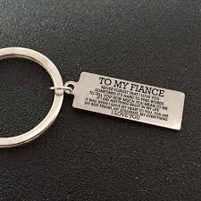Birthday Gift For Fiance Keychain To My Fiance Gifts For Fiance Fiance Birthday Gift Fiance Birthday