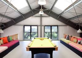 One way to make your game room shine is by hanging a photo wall mural. Small Loft Game Room Ideas Novocom Top
