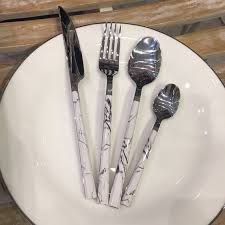 Tekli çatal kaşık bıçaklar (154). Ultraform 24 Parca Mermer Desenli Tibet Mutfak Esyalari Facebook