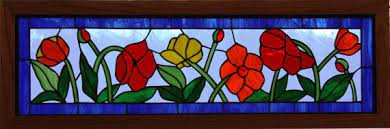 Transom page 3 / windows. Field Of Flowers Stained Glass Transom Reserved For Joan Stained Glass Flowers Stained Glass Transom Stained Glass