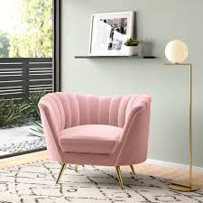 lilo barrel chair reviews allmodern barrel chair pink living room modern furniture living room