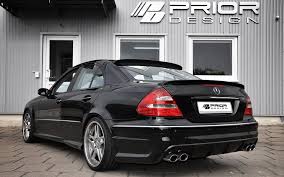 Mercedes E Class W211 Full Body Kit Rear Bumper E55 E63 Amg Body Kit Mercedes E Class Mercedes