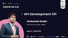 API Development 101 with Ali Mustufa Shaikh - YouTube