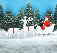 Christmas led rope light decoration multi colour silhouette indoor outdoor xmas. Reindeer Sleighs Large Santa Sleigh Reindeer Pattern Set Christmas Yard Art Christmas Wood Christmas Display