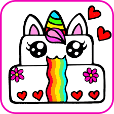 Discover our free coloring pages for kids. How To Draw Sweet Cakes Draw Cute Cake For Kids Amazon De Apps Fur Android