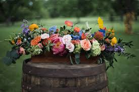 These rustic wedding bouquets are super pretty aren't they? Rustic Colorful Wedding Flowers Containing Rustic Wedding Vintage Wedding High Quality Holiday Stock Photos Creative Market