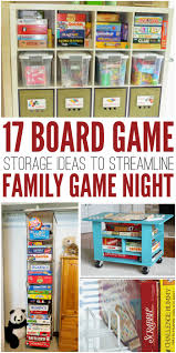 These can be custom made if you prefer a different board game. 17 Board Game Storage Ideas To Streamline Family Game Night