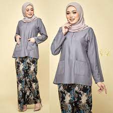 Baju kurung moden, baju kurung pahang, baju kurung lace, baju kurung moden kebaya dan baju kurung peplum moden terkini untuk hari raya 2016. 30 Ide Keren Baju Kurung Kedah Batik Poket Lamaz Morradean