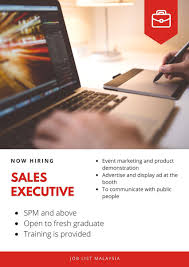 When the most common salary and average salary are close, where they are located between the higher and lower ends of the salary range can give us insights as to the possibility salary increases for a marketing executive. Job List Malaysia On Twitter Sales Executive Company Senses Authorized Dealer Location Kuala Lumpur Salary Rm 1 800 Rm 2 500 Apply Now Https T Co Ghci2hpjtr Jawatankosong Jawatankosongselangor Jawatankosongkl Kerjakosong Vacancyselangor