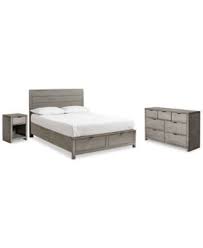 Furniture Tribeca Storage Bedroom Furniture 3 Pc Set Full Bed Dresser Nightstand Created For Macy S Reviews Furniture Macy S Storage Furniture Bedroom Bedroom Furniture Bed Furniture