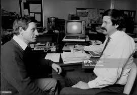 Share Market Punter Ray Whiting and stock broker Roger Lancaster... News  Photo