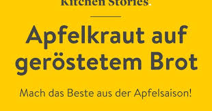 Toasts Mit Apfelkraut Rezept Rezepte Apfelkraut Apfel