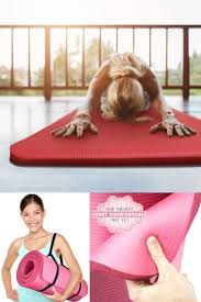 Yoga Cloud Ultra Thick 1 Yoga And Exercise Mat With Shoulder Sling Non Slip Moisture Resistant In 2020 Mat Exercises Exercise Physical Therapy
