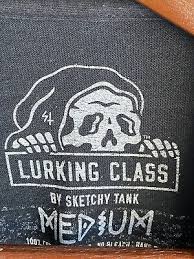 Lurking Class by Sketchy Tank X Mr Tucks Black T-Shirt Men's Size M  Streetwear | eBay