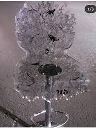 Transparent dining chair, $129 $76.99 | clear molded evie chairs (set of 2), $159.98 $79.98. Urban Decay Makeup Chair The Chairs Goes Up And Down Swivels 100 Authentic Great For A Makeup Room Beauty Salon Urban Decay Makeup Makeup Chair Makeup