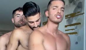 I fidanzati Jose Poyato e Ruggery Valdivia fanno un trenino con un manzo  (VIDEO) - BitchyX