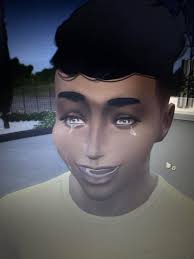 How to remove Darth Maul's mask from a sim in Sims 4?