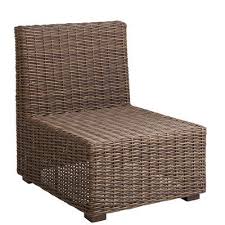 Echo Beach Armless Chair Armless Chair Rattan Armchair Furniture