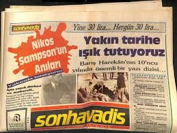 Son Havadis Gazetesi 16 Temmuz 1984 - Neşe Aksoy Hayranlarına Güzel  Vücudunu Sergilerken Denize Düştü - Döviz Liranın Yerini Aldı GZ141092