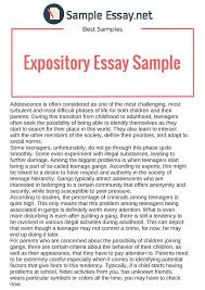 Http Www Sampleessay Net Expository Essay Samples Just The Facts Writing An Expository Essay Is All About Explaining Facts Check Out This Sample Of It To Giv