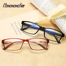 Iboode New Anti Blue Light Blocking Reading Glasses Women Ultralight Square Anti Fatigue Computer Eyewear Men Presbyopic Glasses Women S Reading Glasses Aliexpress