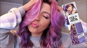 Got a ton of comments on my limecrime hair dye video to try out other hair dyes made specifically for brunettes! L Oreal Colorista Review And Demo I Dyed My Hair Purple Youtube