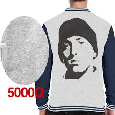 Asfsdgsdg King Of Hip Hop Eminem Unisex Baseball Jacket