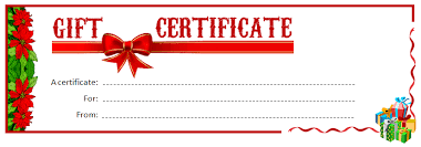 If so, a gift certificate is the best way to go as it is unique. Printable Gift Certificate Ms Word Template Office Templates Online