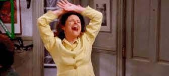 Now You Can T Freaking Wait Until Work Is Over Excited Gif Seinfeld Elaine Benes Style