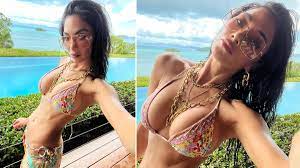 Nicole Scherzinger Stuns in Printed Bikini; Former Pussycat Dolls Singer  Flaunts Her Cleavage and Hot Bod in Sexy Pics From Sydney! | 👗 LatestLY