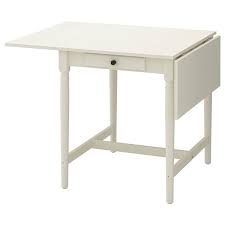 Norden table from ikea is by far the best space saving furniture. Ingatorp Drop Leaf Table White Ikea