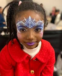 Kicking off holiday face painting for Atlanta Party People this evening!  #atlantapartypeople