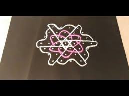 7 4 Intermediate Dots Small Beautiful Chikku Kolam Little Complicated Youtube Kolam Designs Complicated Dots