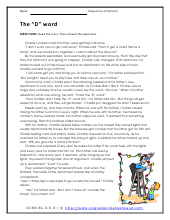 Students will read a passage provided in the worksheet and place the sentences below in the correct order, starting with the first event. Sequence Of Events Worksheets