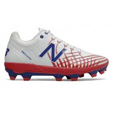 When buying new cleats, i always ask myself this kind of question. New Balance 4040v5 Adult Molded Cleats Red White Blue Pl4040pr