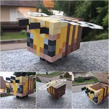 Bee nests generate in the following biomes with different chances: Made This Bee As A Present For My Friend It Is Also A Box Size 7cmx10cm Minecraft