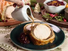 Turkey roasted with an amazing lemon, parsley and garlic butter. Turkey Wellington Gordon Ramsay Com