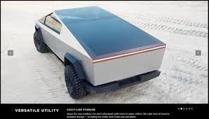 Tesla Cybertruck Pickup Trucks Tesla Electric Pickup Truck