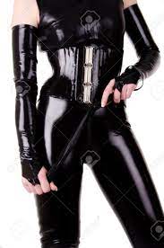 Woman Dressed In Dominatrix Clothes Stock Photo, Picture And Royalty Free  Image. Image 34751106.