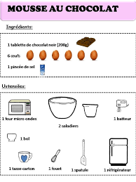 Recette Mousse Au Chocolat Recette Mousse Au Chocolat Recette Recette Maternelle