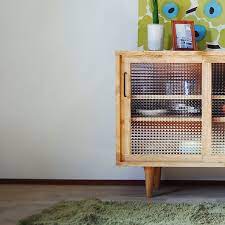 楽天市場 キャビネット 食器棚 北欧 木製 引き戸 ガラス usキャビネット インテリアストリートカンパニー キャビネット 食器棚 棚