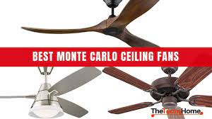 The fan blades also have a 12 degree pitch which gives this fan a maximum air movement capacity of 3415 cfm. Best Monte Carlo Ceiling Fans