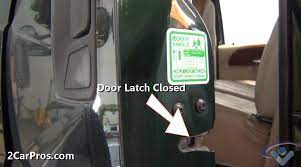 I tried to move it with my multitool i had on me at the time but got nothing. How To Repair A Car Or Truck Door Not Closing 2carpros