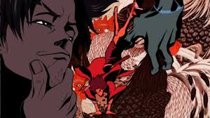 Screenshot From Samurai Champloo I Like The Two Things Happening At Once In A Single Composition Samurai Champloo Samurai Cool Animated Gifs