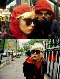 Blondie and designer Harry Sprouse collaboration