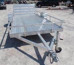 6 X 14 All Aluminum Dovetail Utility Trailer 3500lb Axle Utility Trailer Aluminum Utility Trailer Classic Car Restoration