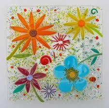 Spring flowers background with pink blossom. 630 Fused Glass Flowers Ideas In 2021 Glass Flowers Fused Glass Glass Art