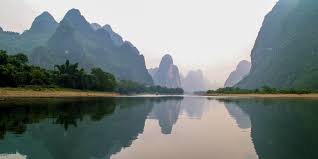 Guilin Mountains Landscape River China Yampu Tours