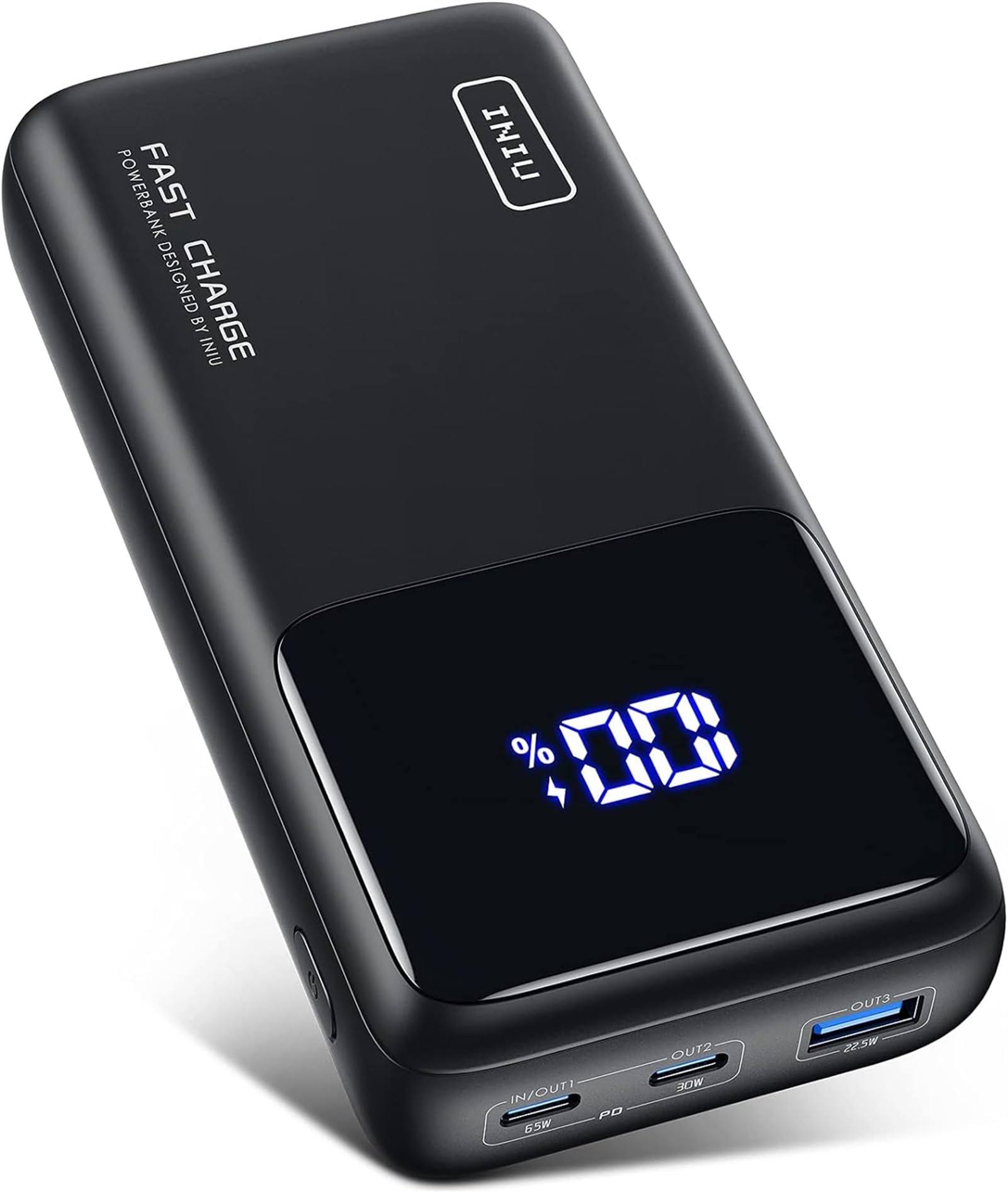 B63 25000mAh Featuring Portable Laptop Charger 100W Fast Power